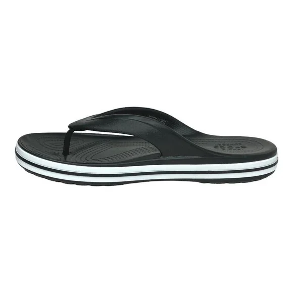 Crocs Bayaband Womens Flip Flop Sandals Size 8 - 9 Black & White‎ Water Friendly - Picture 4 of 14